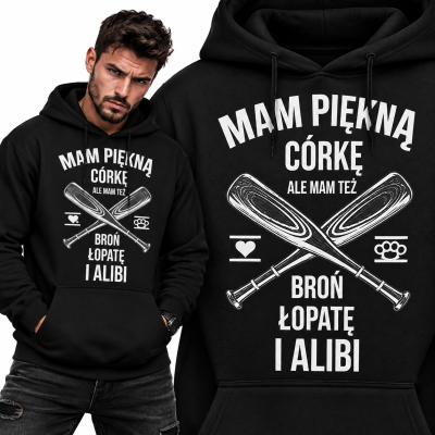 BLUZA Z KAPTUREM MAM PIĘKNĄ CÓRKĘ 2